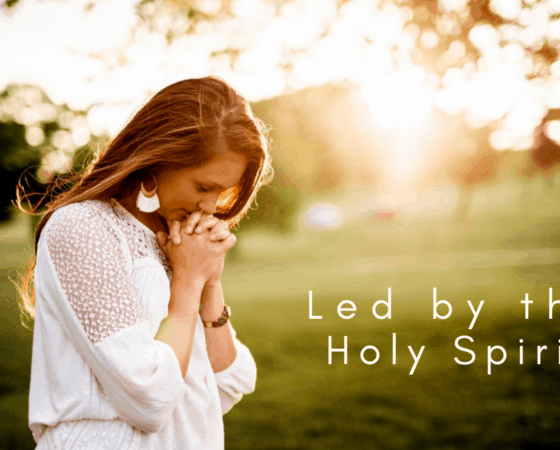 Led by the Holy Spirit 5